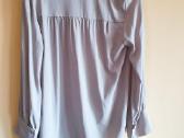 H&m oversized soft blouse coffee beige aesthetic M - nuotraukos Nr. 3