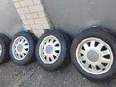 R 15 Audi ratlankiai su naujomis padangomis M+s - nuotraukos Nr. 2