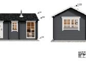 Medinė pirtis 3x6 m, 90 mm sienojai, įrengta - nuotraukos Nr. 5