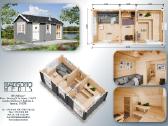 Medinė pirtis 3x6 m, 90 mm sienojai, įrengta - nuotraukos Nr. 2
