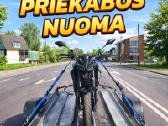 Priekaba motociklui pervežti