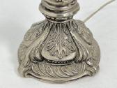 Stalinis, metalinis šviestuvas su angelo skulptūra - nuotraukos Nr. 8