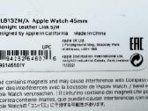 Originalus dirželis Apple Watch Leather Link 45 mm - nuotraukos Nr. 5