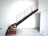 Laiptų gamyba iš metalo ir medžio