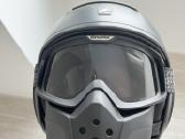 Shark moto šalmas su kauke M - Matinis juodas - nuotraukos Nr. 4