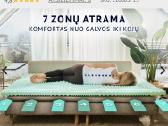 Antčiužinis Aloe Vera 2in1 5cm 90x200 - nuotraukos Nr. 3