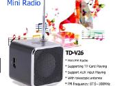 Radijas-kolonėlė Td-v26 (Microsd, Usb, Fm) - nuotraukos Nr. 6