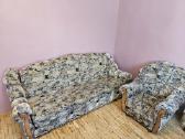 Svetainės baldai. Sofa, krėslas - nuotraukos Nr. 2