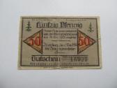 Notgeldas 50 pfennig , Ilsenburg Vokietija , 1920