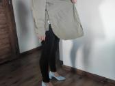 Maternity jacket khaki green for spring autumn 42 - nuotraukos Nr. 5
