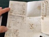 Laiškas 1818 metu Riga-memel / Klaipeda - nuotraukos Nr. 4