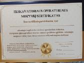 Ekskavatorių operatorių mokymai – išmok dirbti. - nuotraukos Nr. 4