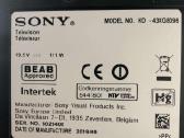 Sony televizorius Kd-43xg8096 puikios būklės - nuotraukos Nr. 10