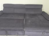 Veliūrinė sofa lova - nuotraukos Nr. 7