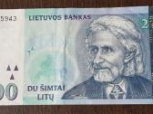 200 litų banknotas