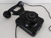 Senovinis Hegenuk sieninis telefonas bakelitas 40s - nuotraukos Nr. 3