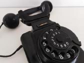 Senovinis Hegenuk sieninis telefonas bakelitas 40s - nuotraukos Nr. 7