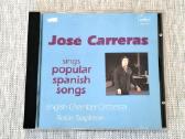 Jose Carreras - Sings Popular Spanish Songs (CD)