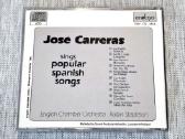 Jose Carreras - Sings Popular Spanish Songs (CD) - nuotraukos Nr. 2