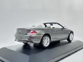 Bmw 645ci E64 Cabriolet pilka 1:43 Kyosho [neorg. - nuotraukos Nr. 5