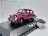Dkw 3=6 Audi raudona 1:43 Schuco Kolekcinis mo