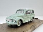 Fiat 500c Belvedere 1951-1955 žalia 1:43 Brumm - nuotraukos Nr. 3