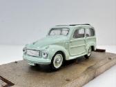 Fiat 500c Belvedere 1951-1955 žalia 1:43 Brumm - nuotraukos Nr. 4