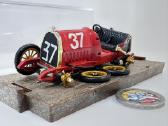 Fiat S.74 190 Hp 1911 #37 raudona 1:43 Brumm Defe