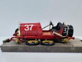 Fiat S.74 190 Hp 1911 #37 raudona 1:43 Brumm Defe - nuotraukos Nr. 4