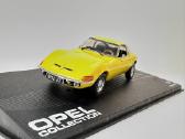 Opel GT geltona 1:43 Eaglemoss Kolekcinis model - nuotraukos Nr. 3