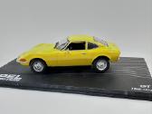 Opel GT geltona 1:43 Eaglemoss Kolekcinis model - nuotraukos Nr. 4