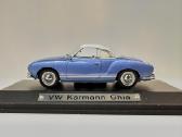 Volkswagen Karmann Ghia mėlyna-balta 1:43 Atlas - nuotraukos Nr. 4