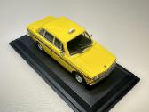 Volvo 144 Stockholm Taxi 1970 geltona 1:43 Leoni - nuotraukos Nr. 3