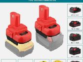 Adapteris skirtas "Dewalt" "Milwaukee" ir "Makita" - nuotraukos Nr. 5