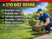 Vejos įrengimas. Klojamoji veja. Dirbtine veja. - nuotraukos Nr. 2
