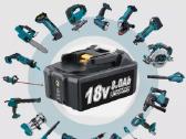 2 vnt. 18v 8.0ah ličio jonų akumuliatoriai Makita - nuotraukos Nr. 6