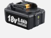 2 vnt. 18v 8.0ah ličio jonų akumuliatoriai Makita - nuotraukos Nr. 7