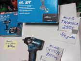 Makita 40v Xgt irankiai ir 18 v