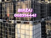 Plastikinės 600/1000 litrų talpos Biržai