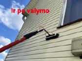 Fasadu Stogų dažymas plovimas Visoje Lietuvoje - nuotraukos Nr. 14