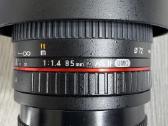 Samyang Mf 85mm f/1.4 Sony A jungtis - nuotraukos Nr. 4