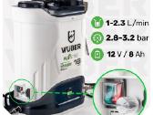 Akumuliatoriniai purkštuvai 5l, 8l, 16l, 20l Wuber - nuotraukos Nr. 4