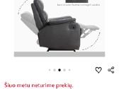 Elektrinis Atlošiamas fotelis - nuotraukos Nr. 9