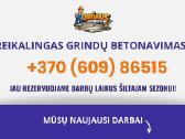 Grindų Betonavimas Žemaitijoje ir aplink - nuotraukos Nr. 2