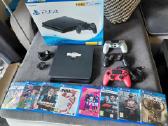 Ps4 slim 500 puikios būklės