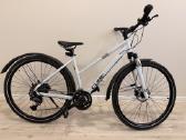 Dviratis Cube Nature Pro Trapeze frostwhite'n'grey