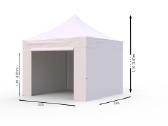 Prekybinė Palapinė 3x3 Balta Zeltpro Titan pigiau! - nuotraukos Nr. 3