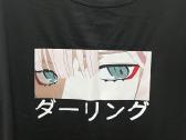 Zero Two marškinėliai, Darling in the Franxx anime - nuotraukos Nr. 2
