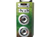 Kolonėlė su priedais Wooden Karaoke didmena - nuotraukos Nr. 4