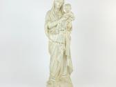 Gipsinė Švč. Mergelės Marijos ir kūd. Jėzaus statu - nuotraukos Nr. 2